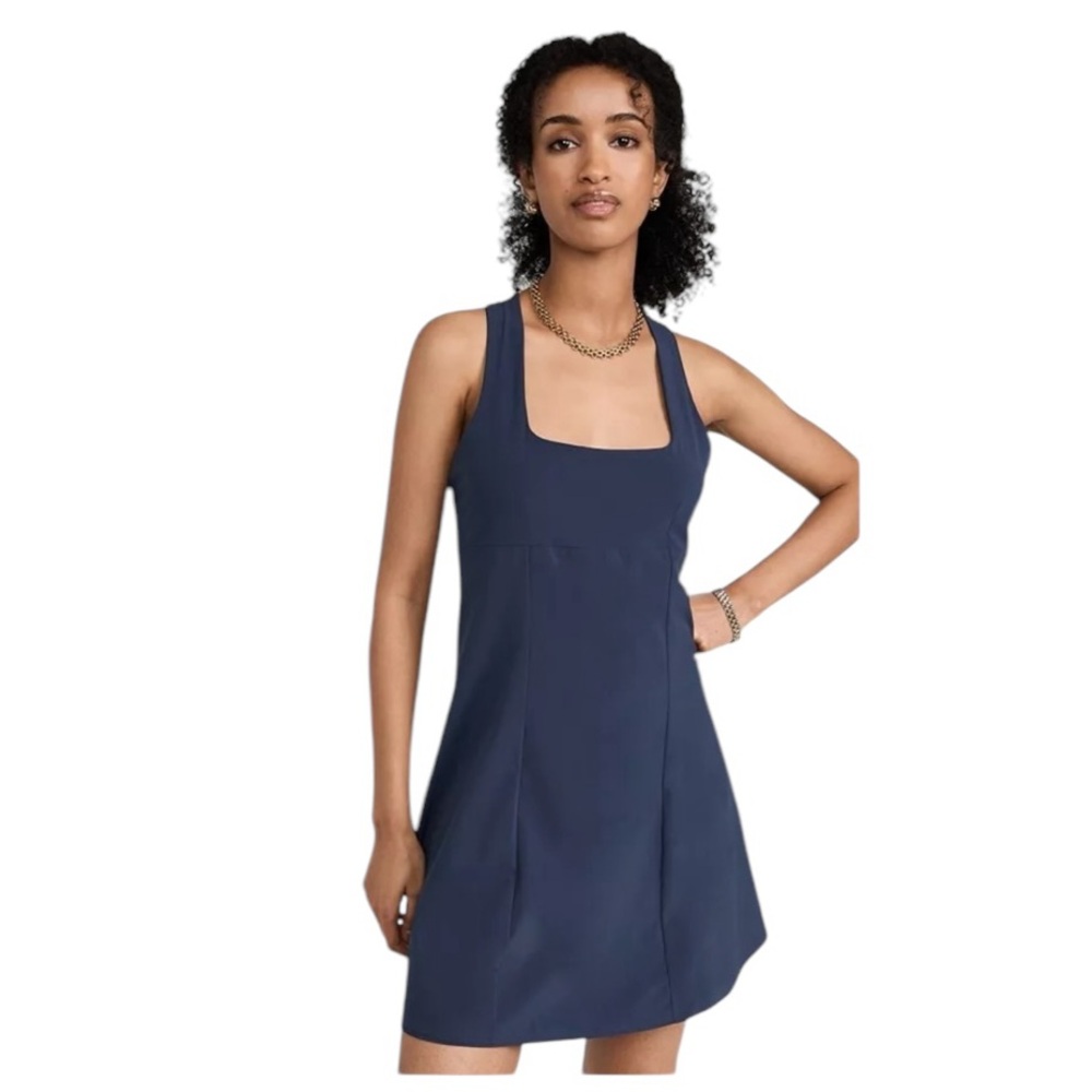 Outdoor Voices Cross Back A-line Dress With Built-in Shorts Liner Size S